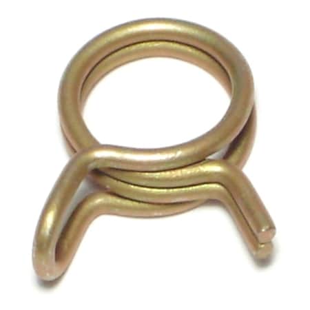 Midwest Fastener 9/16" OD Zinc Plated Steel Hose Clamps 15PK 70223